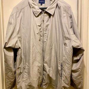 Harbor Bay Men's Big & Tall Light Jacket Beige Used Great Shape Big and Tall